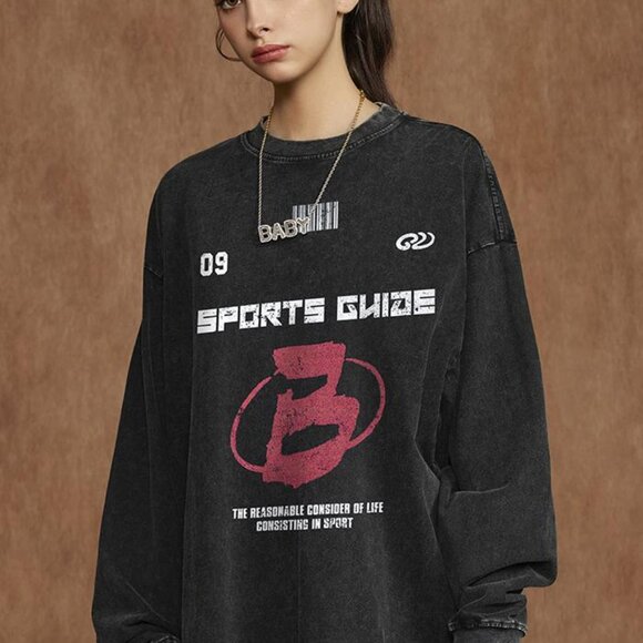 Fashion women's printed sweatshirt - Picture 5 of 6